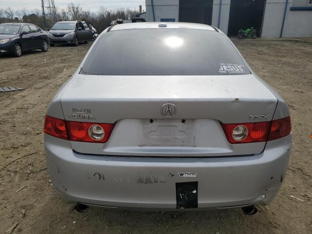 JH4CL96845C007088 - 2005 ACURA TSX SILVER photo 6