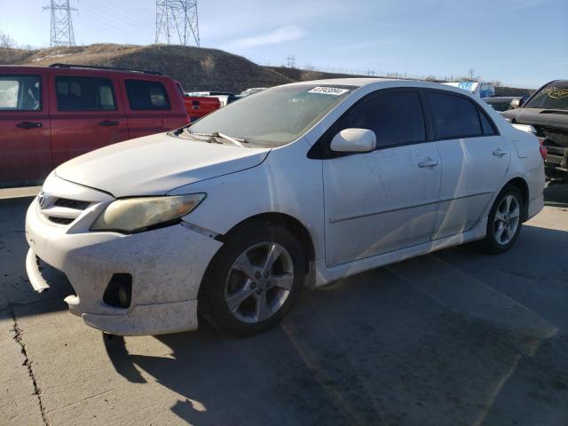 2T1BU4EE5BC613037 - 2011 TOYOTA COROLLA BASE WHITE photo 1