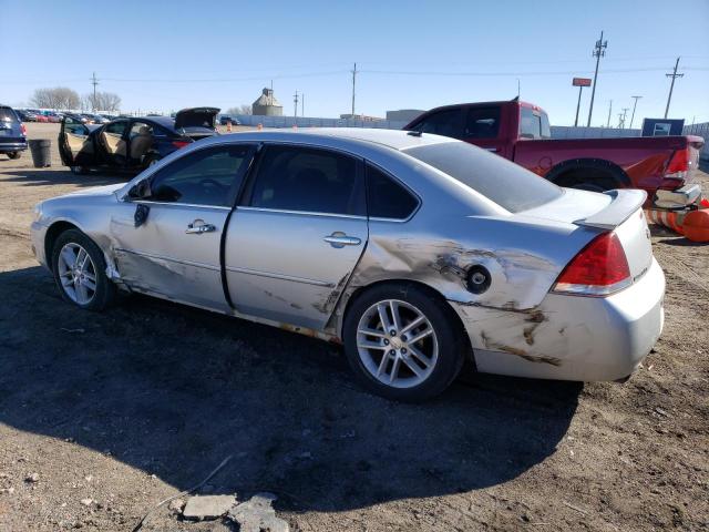 2G1WC5E30D1135404 - 2013 CHEVROLET IMPALA LTZ SILVER photo 2