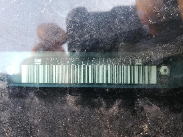 1GNDV23L16D106714 - 2006 CHEVROLET UPLANDER LS GREEN photo 13