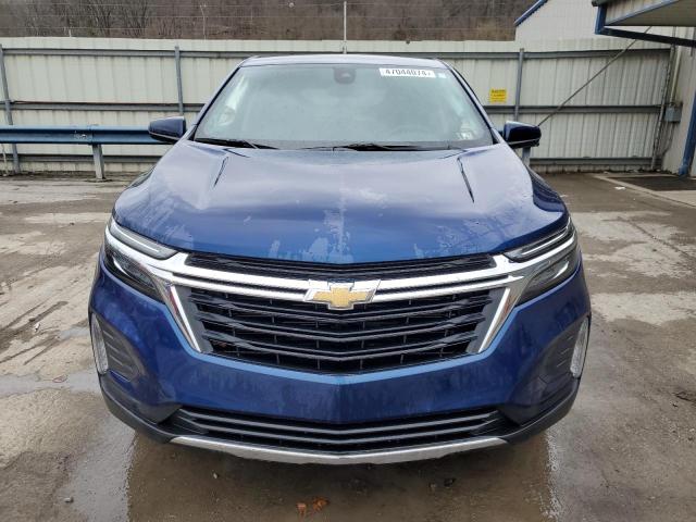 3GNAXUEGXPS127670 - 2023 CHEVROLET EQUINOX LT BLUE photo 5