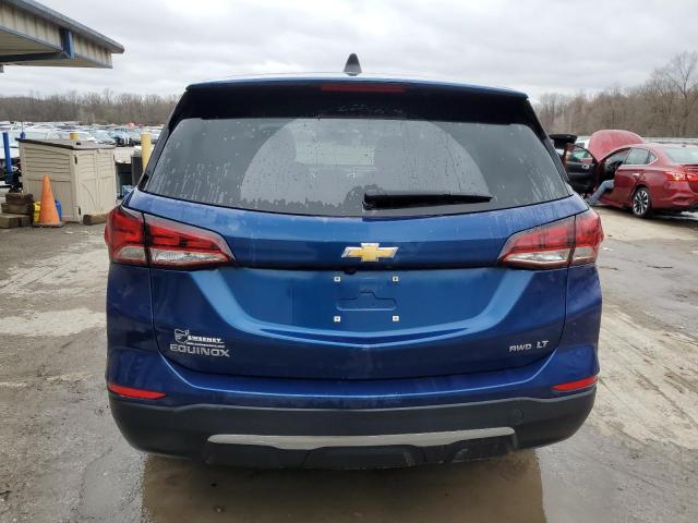 3GNAXUEGXPS127670 - 2023 CHEVROLET EQUINOX LT BLUE photo 6