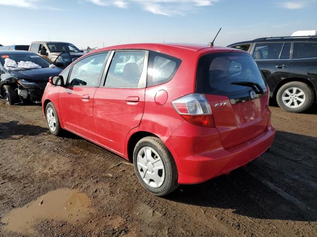 JHMGE8H33DC058071 - 2013 HONDA FIT RED photo 2