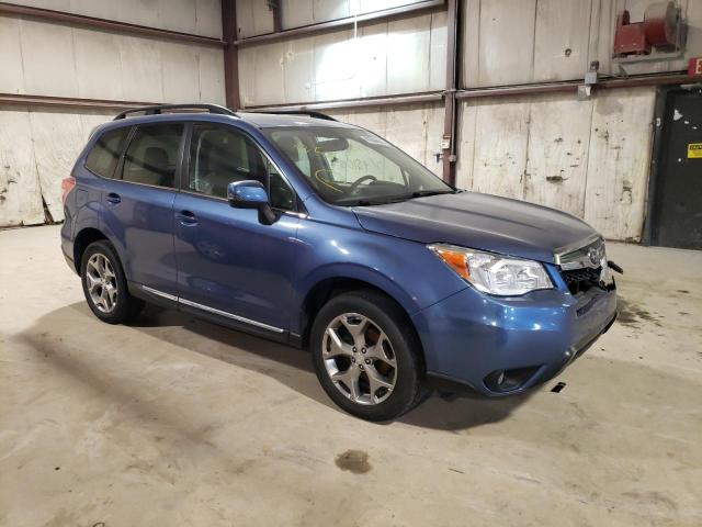 JF2SJAVCXGH405830 - 2016 SUBARU FORESTER 2.5I TOURING BLUE photo 4