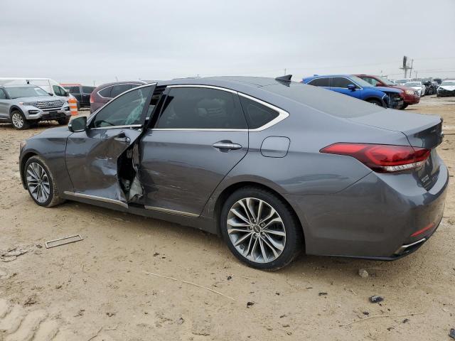 KMHGN4JE1GU135343 - 2016 HYUNDAI GENESIS 3.8L GRAY photo 2