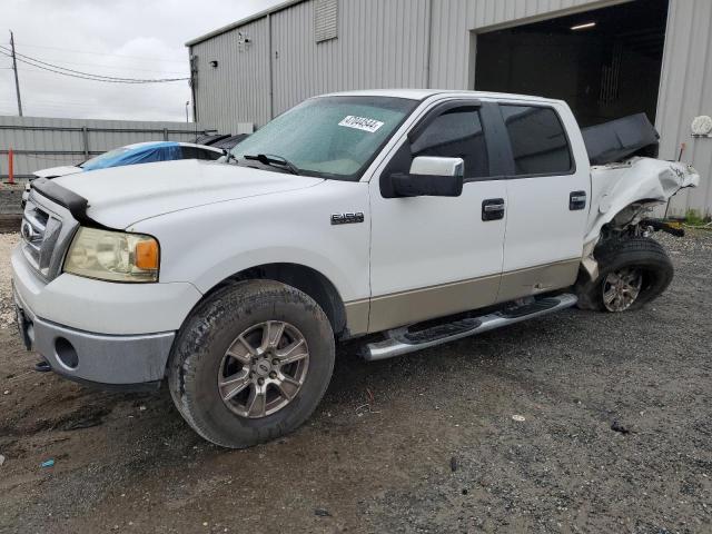 1FTPW14V58FA56453 - 2008 FORD F150 SUPERCREW WHITE photo 1