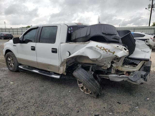 1FTPW14V58FA56453 - 2008 FORD F150 SUPERCREW WHITE photo 2