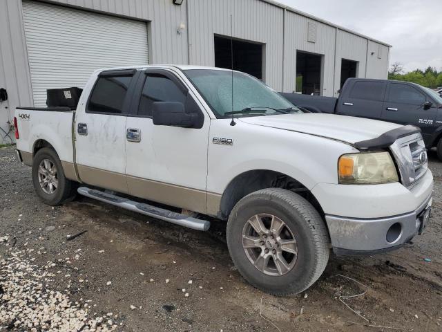 1FTPW14V58FA56453 - 2008 FORD F150 SUPERCREW WHITE photo 4