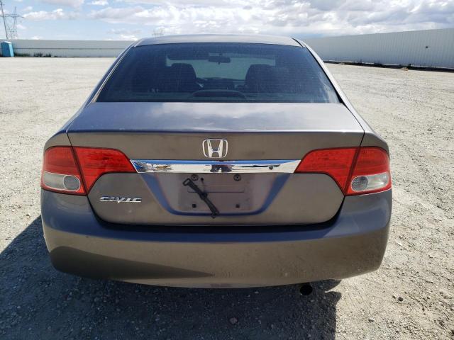 1HGFA165X9L005882 - 2009 HONDA CIVIC LX GRAY photo 6