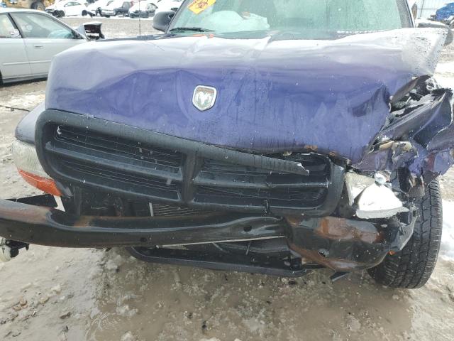 1B7FL26X7WS674211 - 1998 DODGE DAKOTA PURPLE photo 11