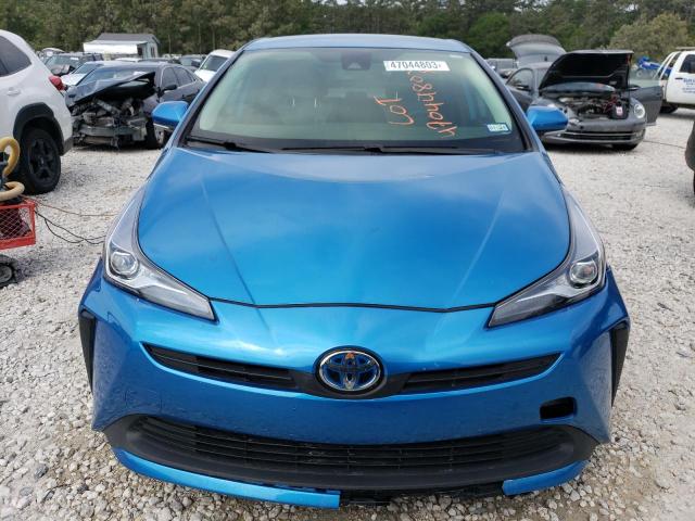 JTDKAMFU5N3164258 - 2022 TOYOTA PRIUS NIGHT SHADE BLUE photo 5