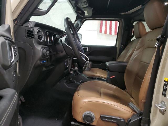 1C4JJXP60NW271097 - 2022 JEEP WRANGLER U SAHARA 4XE TAN photo 7