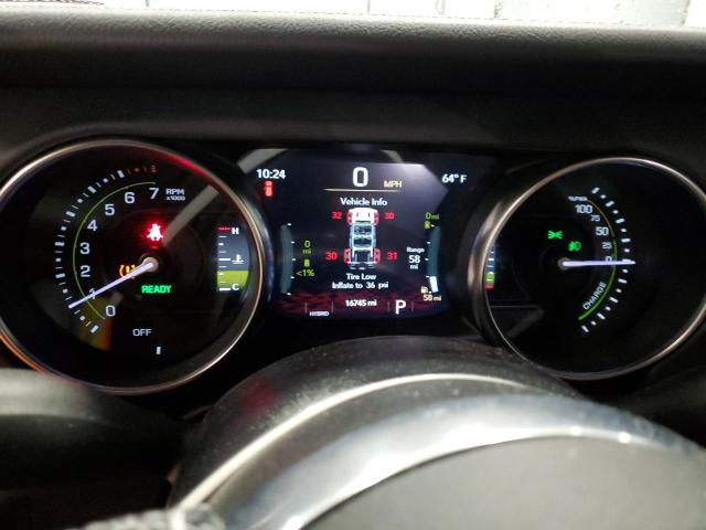 1C4JJXP60NW271097 - 2022 JEEP WRANGLER U SAHARA 4XE TAN photo 9