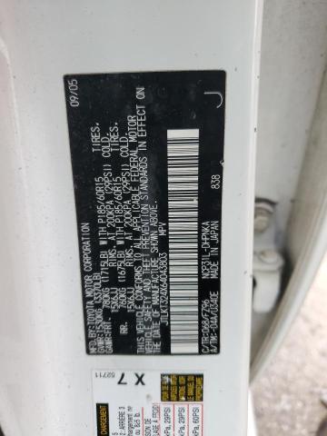 JTLKT324X64043803 - 2006 TOYOTA SCION XB 白色 照片 13