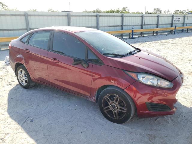 3FADP4BJ8HM149880 - 2017 FORD FIESTA SE RED photo 4