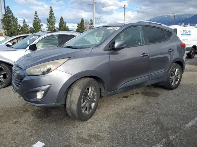 KM8JU3AG2EU806651 - 2014 HYUNDAI TUCSON GLS GRAY photo 1