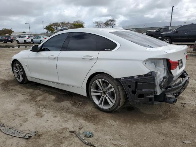 WBA4J1C59JBG80515 - 2018 BMW 430I GRAN COUPE WHITE photo 2