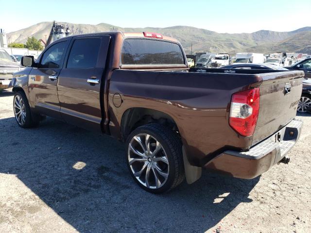 5TFGY5F12EX173215 - 2014 TOYOTA TUNDRA CREWMAX PLATINUM ყავისფერი ფოტო 2