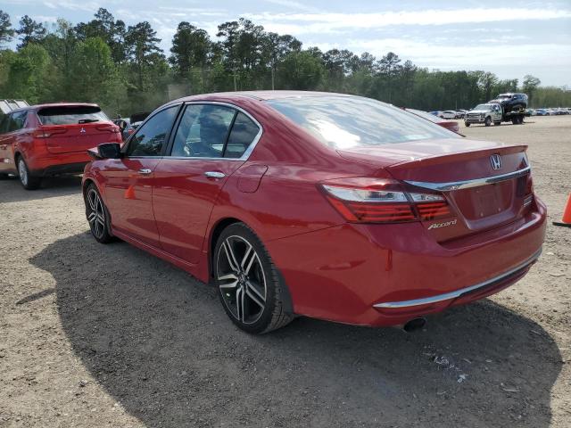 1HGCR2F1XHA038647 - 2017 HONDA ACCORD SPORT SPECIAL EDITION RED photo 2