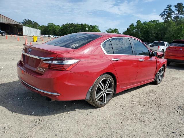 1HGCR2F1XHA038647 - 2017 HONDA ACCORD SPORT SPECIAL EDITION RED photo 3