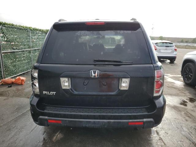 5FNYF28547B041983 - 2007 HONDA PILOT EXL BLACK photo 6