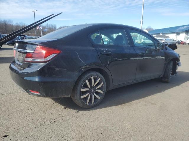 19XFB2F92FE249115 - 2015 HONDA CIVIC EXL შავი ფოტო 3