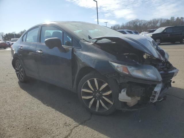 19XFB2F92FE249115 - 2015 HONDA CIVIC EXL შავი ფოტო 4