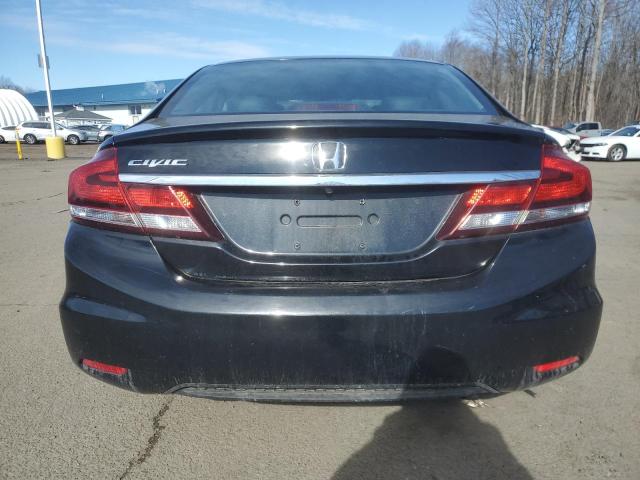 19XFB2F92FE249115 - 2015 HONDA CIVIC EXL შავი ფოტო 6