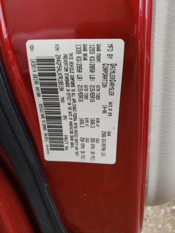 2A4GP54LX7R185194 - 2007 CHRYSLER TOWN & COU TOURING 红色 照片 12