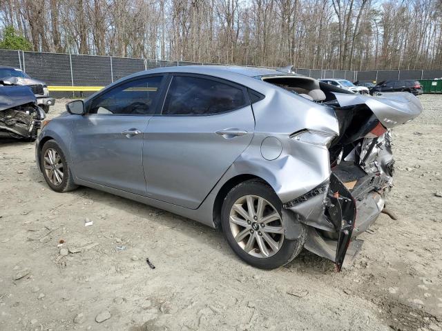 KMHDH4AE1FU451561 - 2015 HYUNDAI ELANTRA SE SILVER photo 2