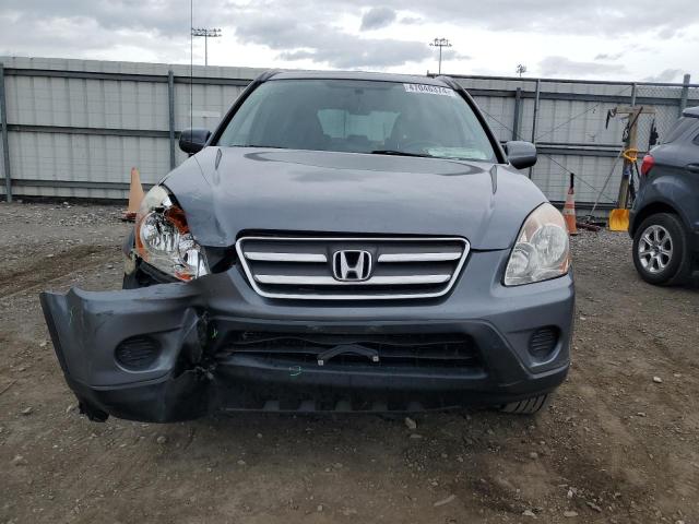 JHLRD78986C008350 - 2006 HONDA CR-V SE GRAY photo 5