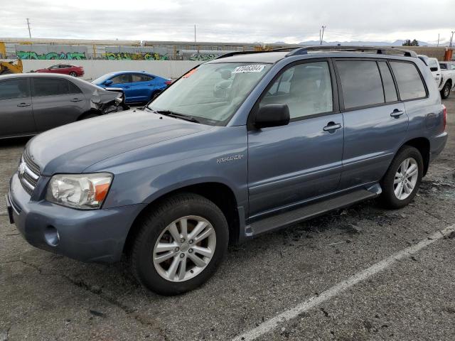 JTEEW21A660005019 - 2006 TOYOTA HIGHLANDER HYBRID GRAY photo 1