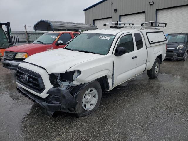 3TYRX5GN6NT054736 - 2022 TOYOTA TACOMA ACCESS CAB WHITE photo 1