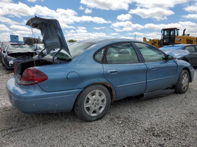 1FAFP53U67A106576 - 2007 FORD TAURUS SE BLUE photo 3