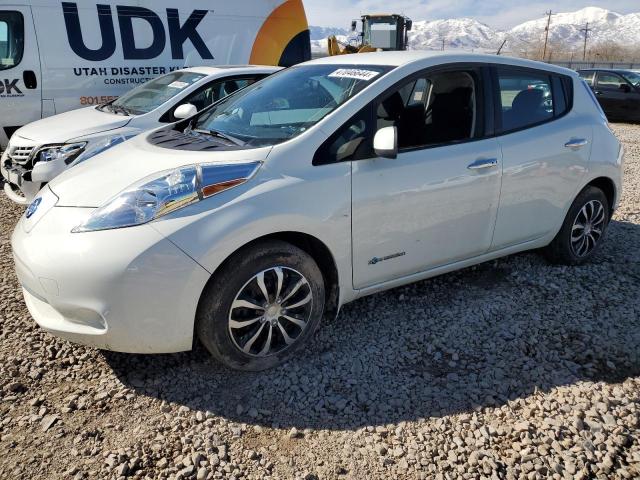 1N4BZ0CP3HC310361 - 2017 NISSAN LEAF S WHITE photo 1