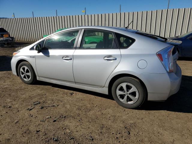 JTDKN3DU2D5684115 - 2013 TOYOTA PRIUS SILVER photo 2