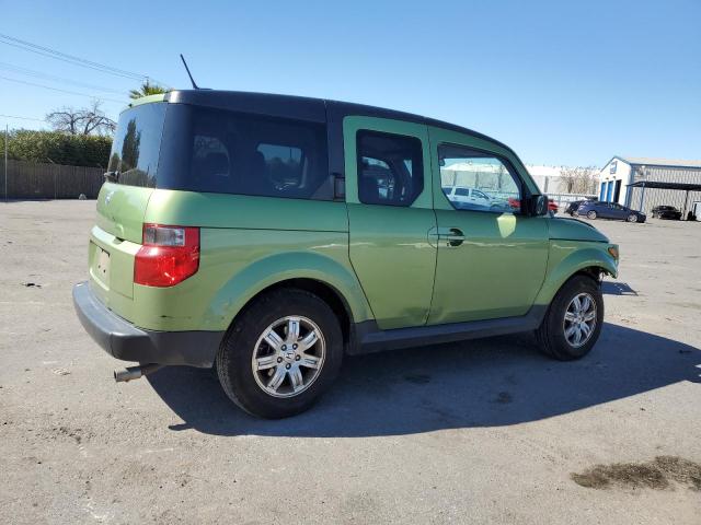 5J6YH28777L005031 - 2007 HONDA ELEMENT EX GREEN photo 3