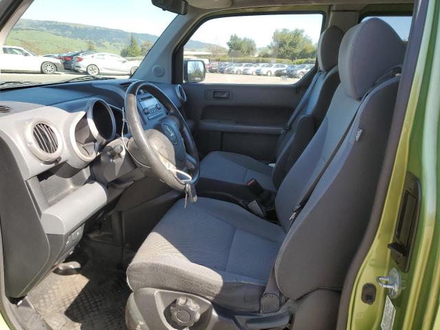 5J6YH28777L005031 - 2007 HONDA ELEMENT EX GREEN photo 7