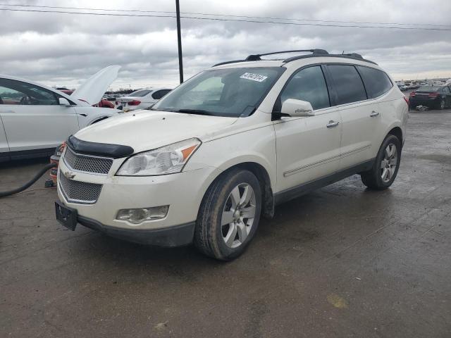 1GNKVLED9BJ124862 - 2011 CHEVROLET TRAVERSE LTZ WHITE photo 1