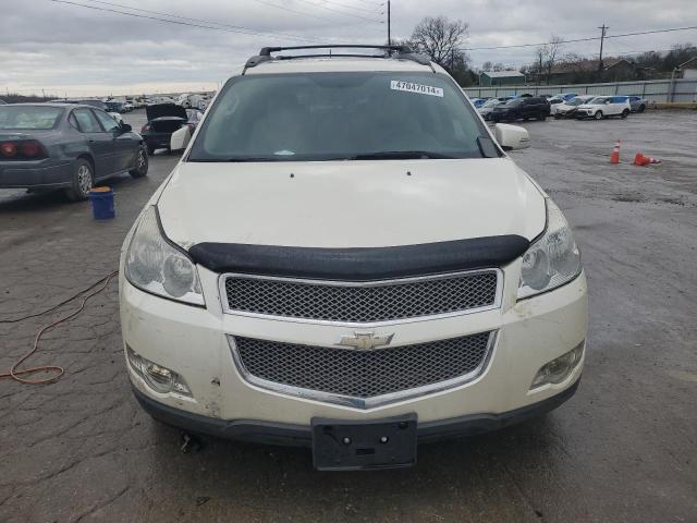 1GNKVLED9BJ124862 - 2011 CHEVROLET TRAVERSE LTZ WHITE photo 5