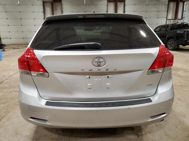 4T3BA3BB3CU029773 - 2012 TOYOTA VENZA LE SILVER photo 6