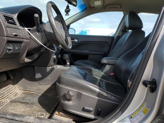 3FAHP0JA1AR315659 - 2010 FORD FUSION SEL SILVER photo 7