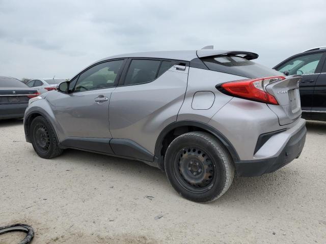 JTNKHMBX3K1035563 - 2019 TOYOTA C-HR XLE SILVER photo 2