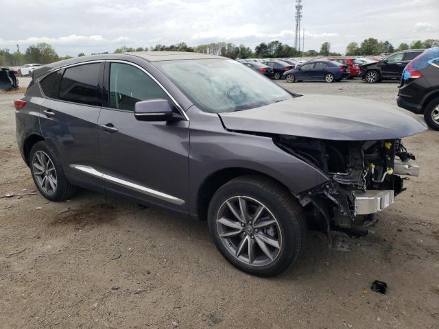 5J8TC2H5XLL019448 - 2020 ACURA RDX TECHNOLOGY GRAY photo 4