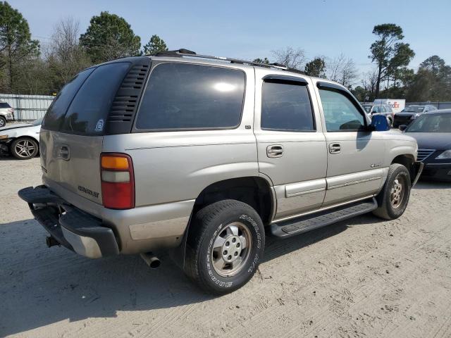 1GNEK13T0YJ106991 - 2000 CHEVROLET TAHOE K1500 BEIGE photo 3