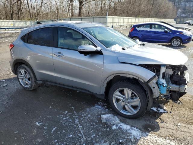 3CZRU6H56KM732352 - 2019 HONDA HR-V EX SILVER photo 4