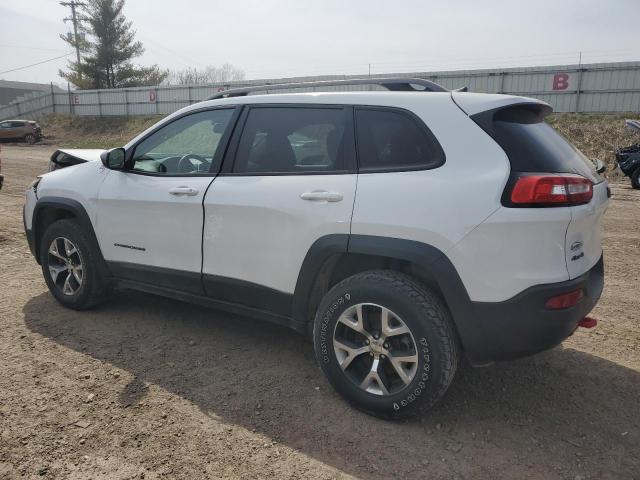 1C4PJMBB4HW537237 - 2017 JEEP CHEROKEE TRAILHAWK WHITE photo 2