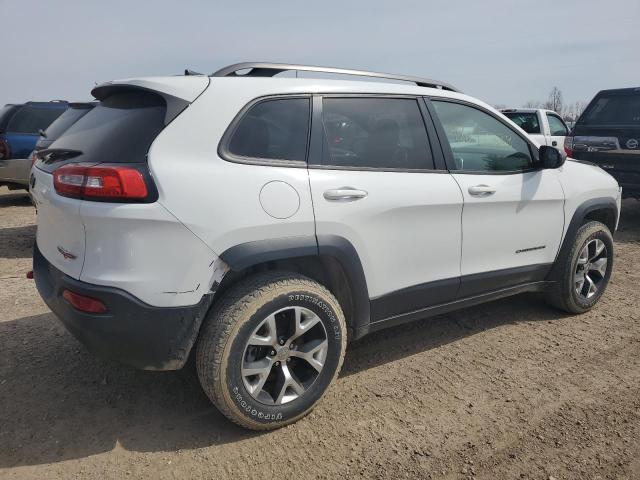 1C4PJMBB4HW537237 - 2017 JEEP CHEROKEE TRAILHAWK WHITE photo 3