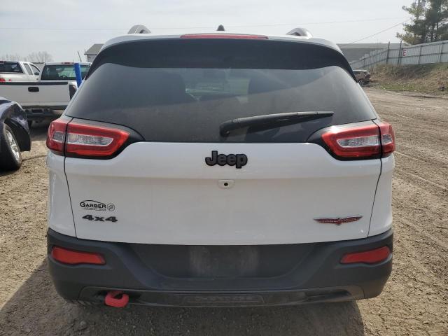 1C4PJMBB4HW537237 - 2017 JEEP CHEROKEE TRAILHAWK WHITE photo 6