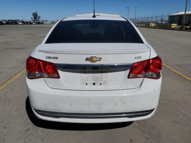 1G1PH5S90B7256190 - 2011 CHEVROLET CRUZE LTZ WHITE photo 6